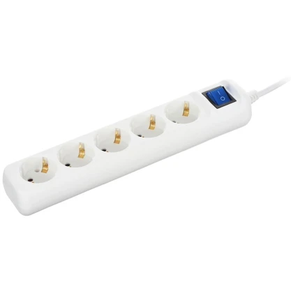 Сетевой фильтр 2Е 5XSchuko, 3 м, 5-розеточный, White (2E-U05ESM3) Сетевой фильтр 2Е 5XSchuko, 3 м, 5-розеточный, White (2E-U05ESM3)