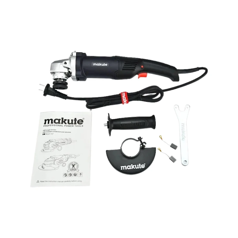 Угловая шлифовальная машинка Makute AG016-L, 750 Вт Угловая шлифовальная машинка Makute AG016-L, 750 Вт