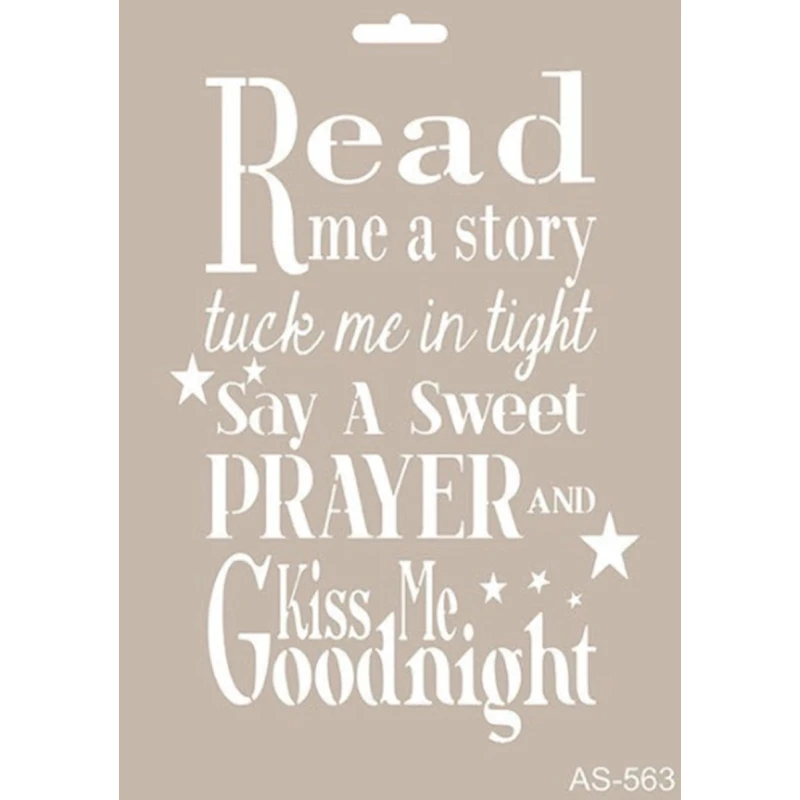 Трафарет Cadence AS Stencil AS-563, А4, 21х29.7 см