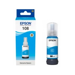 Контейнер с чернилами Epson 108 EcoTank Cyan (C13T09C24A-N)