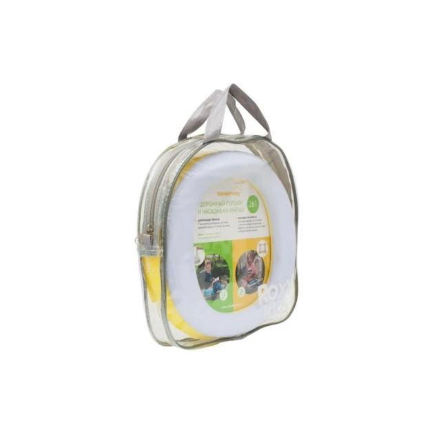 Дорожный горшок Roxy Kids HP-245Y, 3 в 1, с сумкой, желтый Дорожный горшок Roxy Kids HP-245Y, 3 в 1, с сумкой, желтый