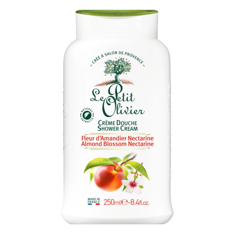 Duş kremi Le Petit Olivier Almond Blossom Nectarine, 250 ml Duş kremi Le Petit Olivier Almond Blossom Nectarine, 250 ml