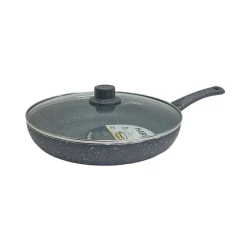 Сковородка HK007, 30 см, гранит, серая Сковородка HK007, 30 см, гранит, серая