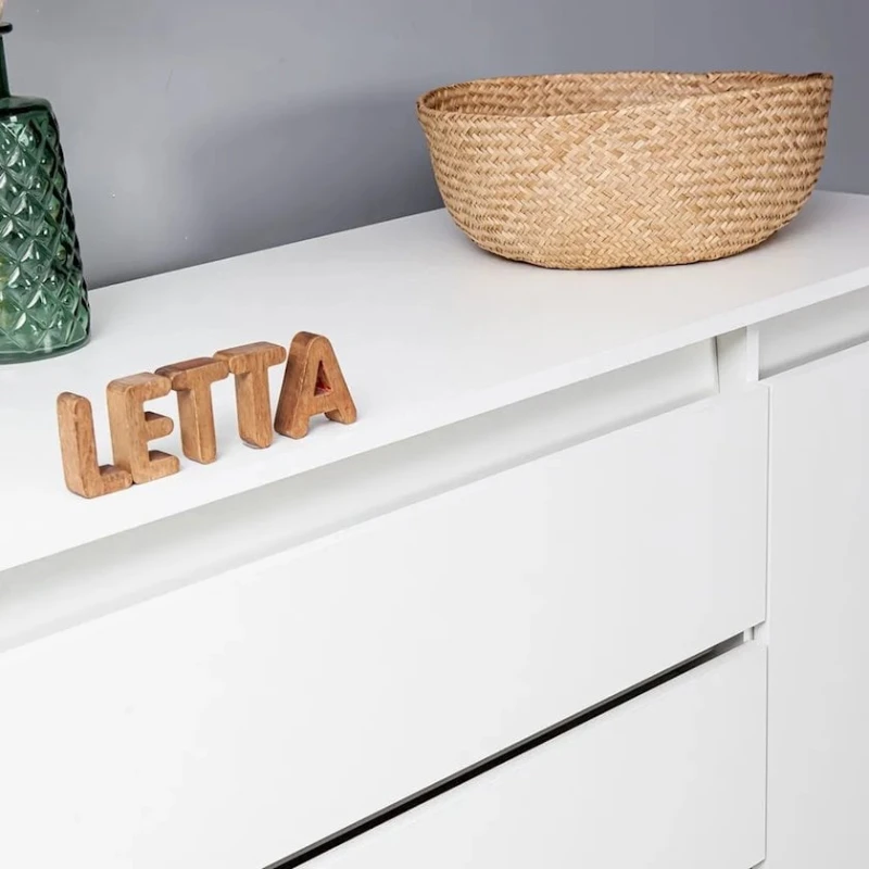 Комод Letta, белый, ЛДСП, 120x50x120 см Комод Letta, белый, ЛДСП, 120x50x120 см