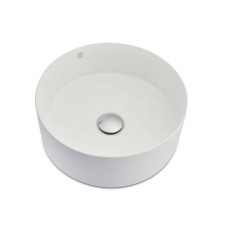 Çanaq Teka Soller Ceramic Round Countertor Banyo, keramika, ağ