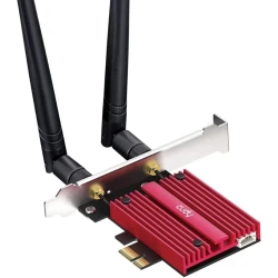 Wi-Fi adapter Cudy WE3000s AX5400 Tri-Band Wi-Fi 6 PCIe Wi-Fi adapter Cudy WE3000s AX5400 Tri-Band Wi-Fi 6 PCIe