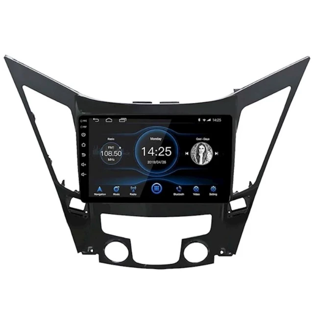 Автомобильный монитор NAVO для Hyundai Sonata 2010-2014