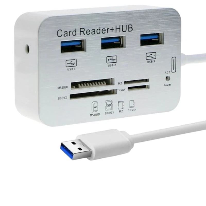 Kart oxuyucu SD Card Reader USB Hub 3.0