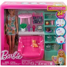 Oyun dəsti Mattel Barbie Wellness HKT94, время для чая, 5+ yaş