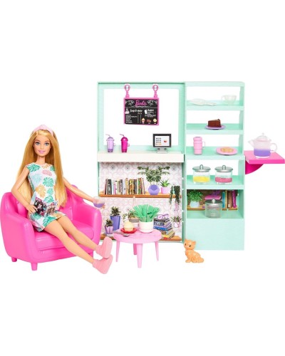 Oyun dəsti Mattel Barbie Wellness HKT94, время для чая, 5+ yaş