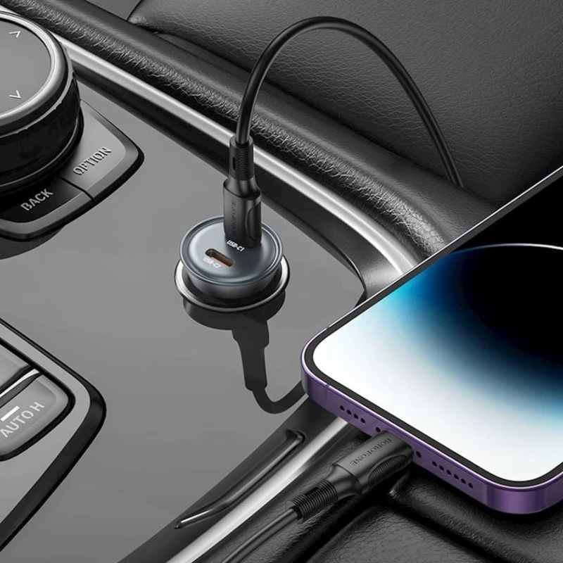 Автомобильное зарядное устройство Borofone BZ26B PD45W Автомобильное зарядное устройство Borofone BZ26B PD45W