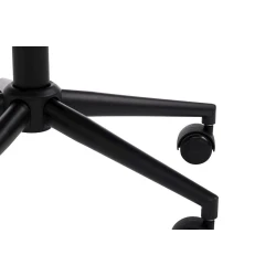 Офисное кресло JYSK Pebringe 3670059, ткань/сталь, серое/черное, 53x79/89x61 см