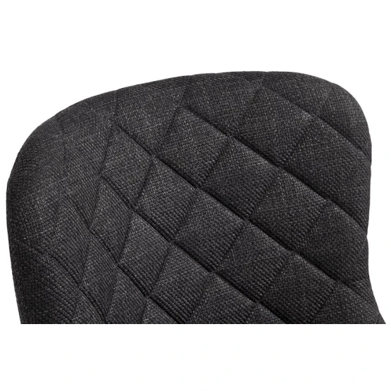 Офисное кресло JYSK Pebringe 3670059, ткань/сталь, серое/черное, 53x79/89x61 см Офисное кресло JYSK Pebringe 3670059, ткань/сталь, серое/черное, 53x79/89x61 см