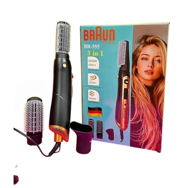 Фен-щетка Braun BR-555 Фен-щетка Braun BR-555