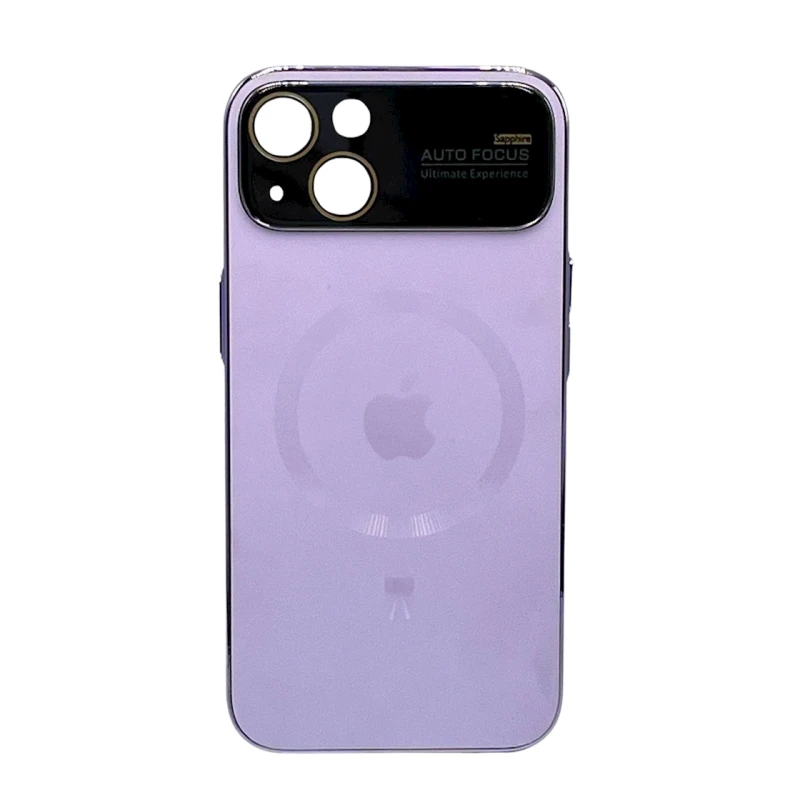 Чехол Auto Focus Slim Magsafe PC для Apple iPhone 14 Light Purple