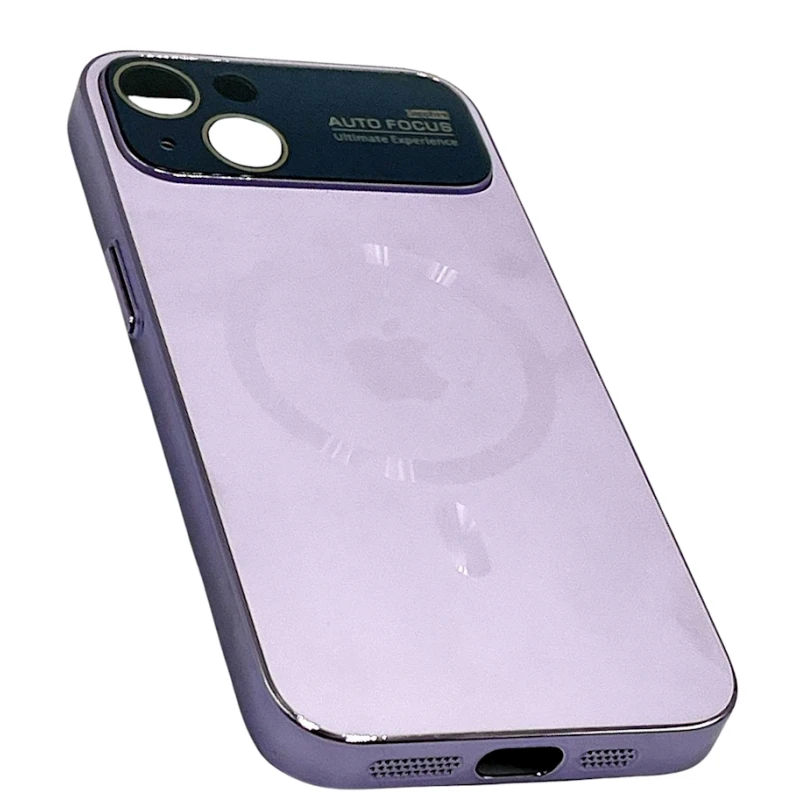 Чехол Auto Focus Slim Magsafe PC для Apple iPhone 14 Light Purple