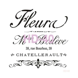 Трафарет интерьерный Home Decor Serie HD-40, 45х45