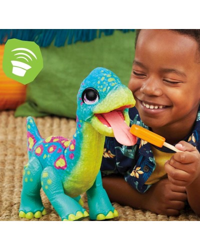 İnteraktiv oyuncaq dinozavr Hasbro Fur Real, 4 yaşdan
