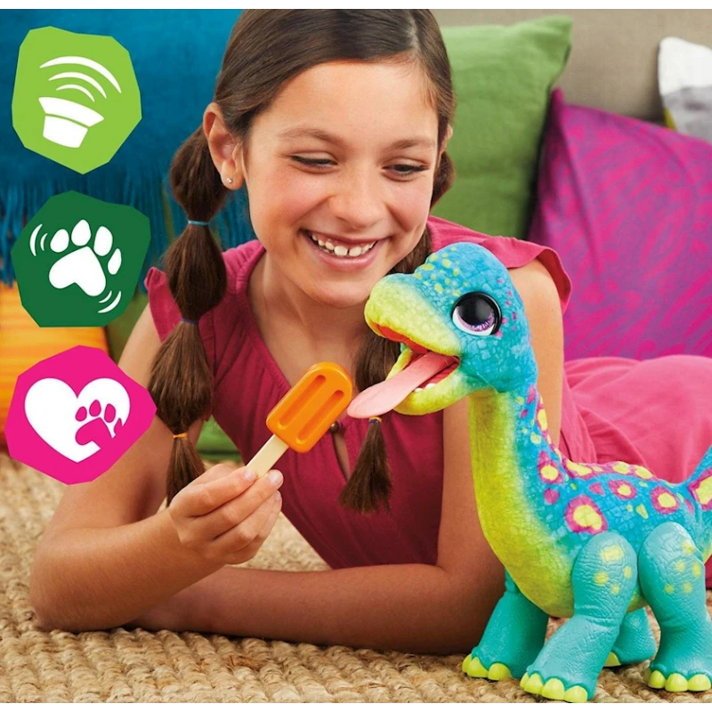 Интерактивная игрушка динозавр Hasbro Fur Real, от 4 лет