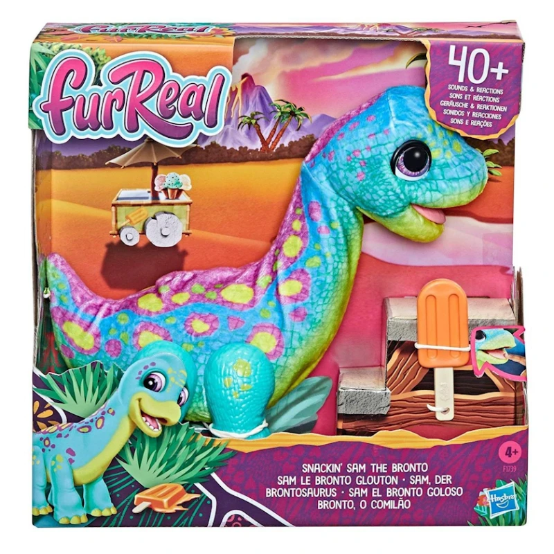 Интерактивная игрушка динозавр Hasbro Fur Real, от 4 лет