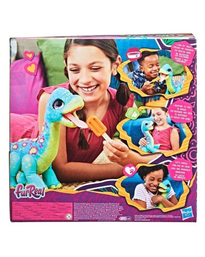 İnteraktiv oyuncaq dinozavr Hasbro Fur Real, 4 yaşdan