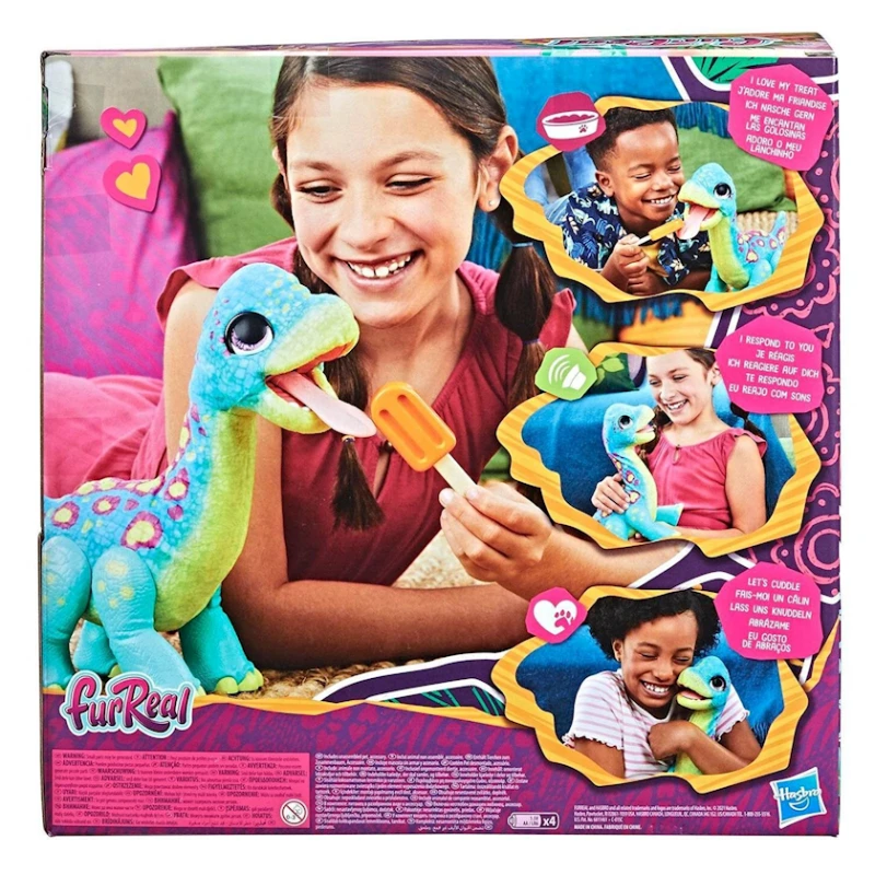 Интерактивная игрушка динозавр Hasbro Fur Real, от 4 лет
