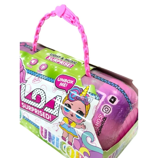 Sürpriz fiquru LOL Surprise Unicorn M1620, işıq və musiqi effekti ilə, 3 yaşdan Sürpriz fiquru LOL Surprise Unicorn M1620, işıq və musiqi effekti ilə, 3 yaşdan