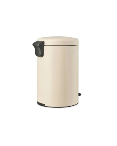 Zibil vedrəsi Brabantia NewIcon, 46.7x29x38 sm, metal, pedallı, 20 l, bej