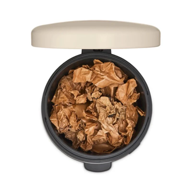 Мусорное ведро Brabantia NewIcon, 46.7x29x38 см, металл, с педалью, 20 л, бежевое Мусорное ведро Brabantia NewIcon, 46.7x29x38 см, металл, с педалью, 20 л, бежевое