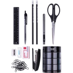 Канцелярский набор Deli 38253, черный