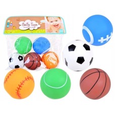 Çimmə üçün oyuncaqlar dəsti Baby Toys Toplar, 12 aydan