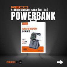 Xarici akkumulyator Recci Magsafe 10000mAh Max 15W