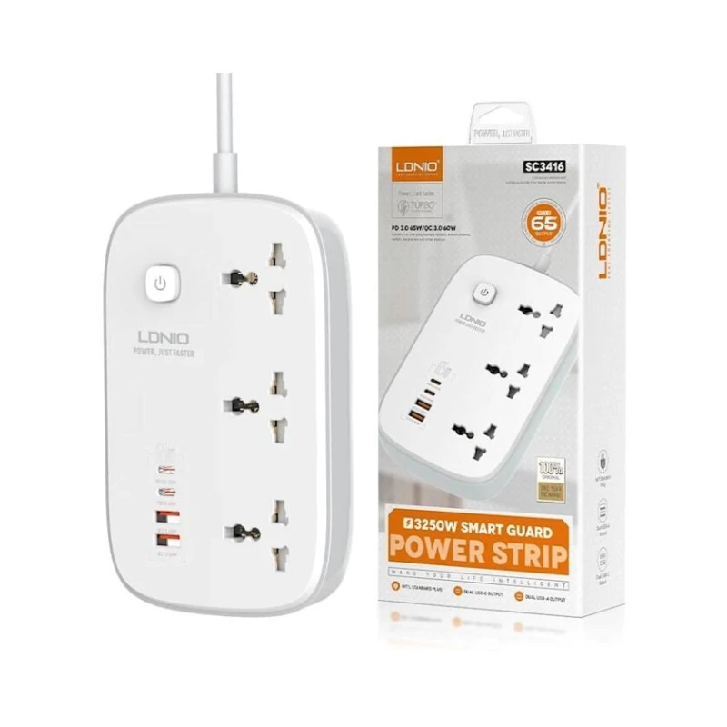 Сетевой фильтр LDNIO SC3416 Сетевой фильтр LDNIO SC3416