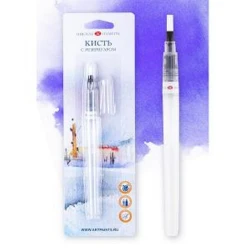 Кисть Невская Палитра с резервуаром, плоская, 5мм