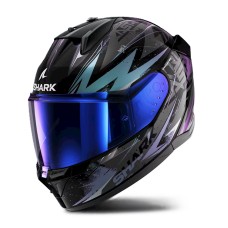Motosikl dəbilqəsi Shark D-Skwal 3 Blast-R HE0920EKGXM, ölçü M, rəngbərəng