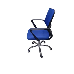 Офисное кресло YS 718, синее