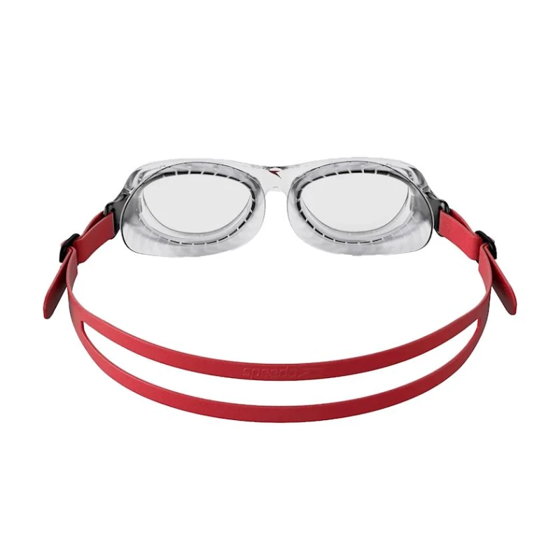 Üzgüçülük üçün eynək Speedo 810900B991, qırmızı/şəffaf