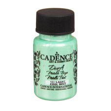 Akril boya-metallik Cadence Dora Metallic Paint 182 Cool Mint 50 ml