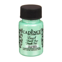 Акриловая краска-металлик Cadence Dora Metallic Paint 182 Cool Mint 50 мл