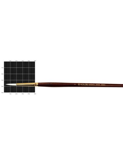 Yumru fırça Kolos Snow 1098R, sintetika, № 2