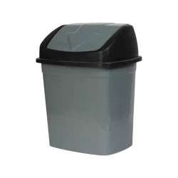 Мусорное ведро 6287, 210x190x200 мм, серый Мусорное ведро 6287, 210x190x200 мм, серый