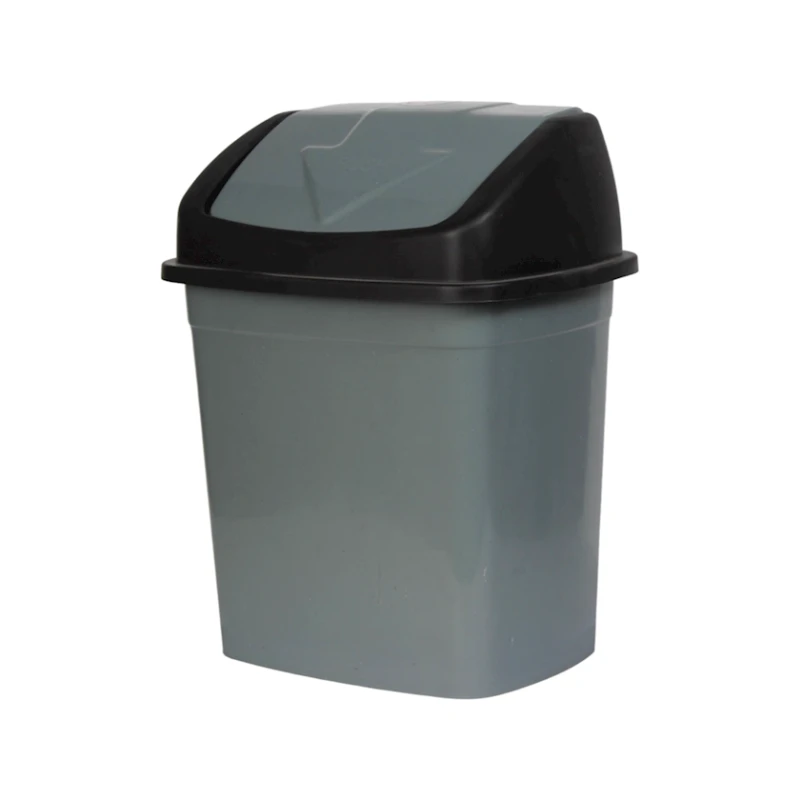 Мусорное ведро 6287, 210x190x200 мм, серый Мусорное ведро 6287, 210x190x200 мм, серый