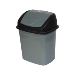 Мусорное ведро 6287, 210x190x200 мм, серый Мусорное ведро 6287, 210x190x200 мм, серый