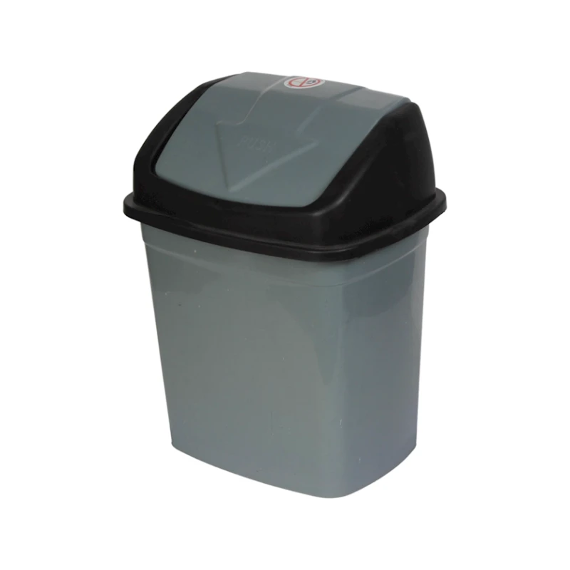 Мусорное ведро 6287, 210x190x200 мм, серый Мусорное ведро 6287, 210x190x200 мм, серый