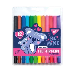 Набор фломастеров Yes Koala 650468, 12 шт Набор фломастеров Yes Koala 650468, 12 шт