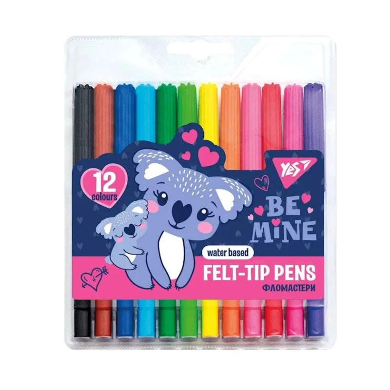 Набор фломастеров Yes Koala 650468, 12 шт