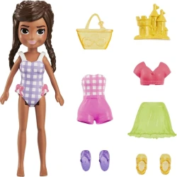 Набор фигурок Polly Pocket Small Fashion 5 Beach Fashion Набор фигурок Polly Pocket Small Fashion 5 Beach Fashion
