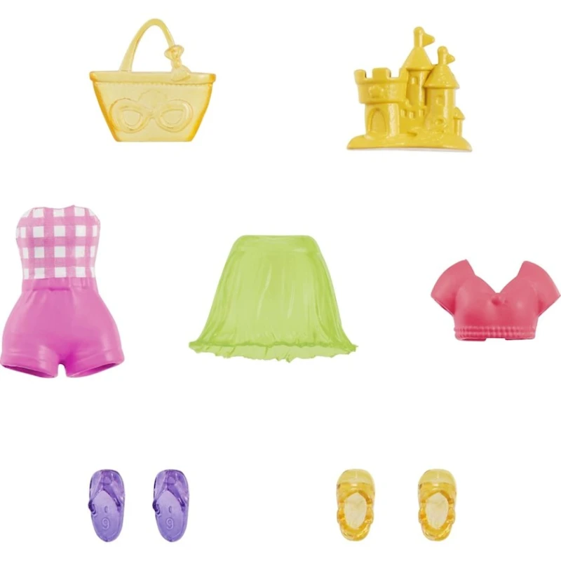 Набор фигурок Polly Pocket Small Fashion 5 Beach Fashion Набор фигурок Polly Pocket Small Fashion 5 Beach Fashion