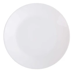 Тарелка Porcelaire SF-221, круглая, белая, 25 см