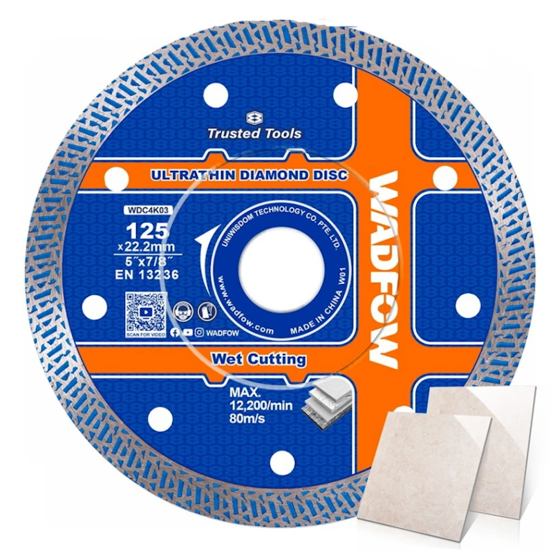 Диск алмазный Wadfow WDC4K03/125 мм Диск алмазный Wadfow WDC4K03/125 мм
